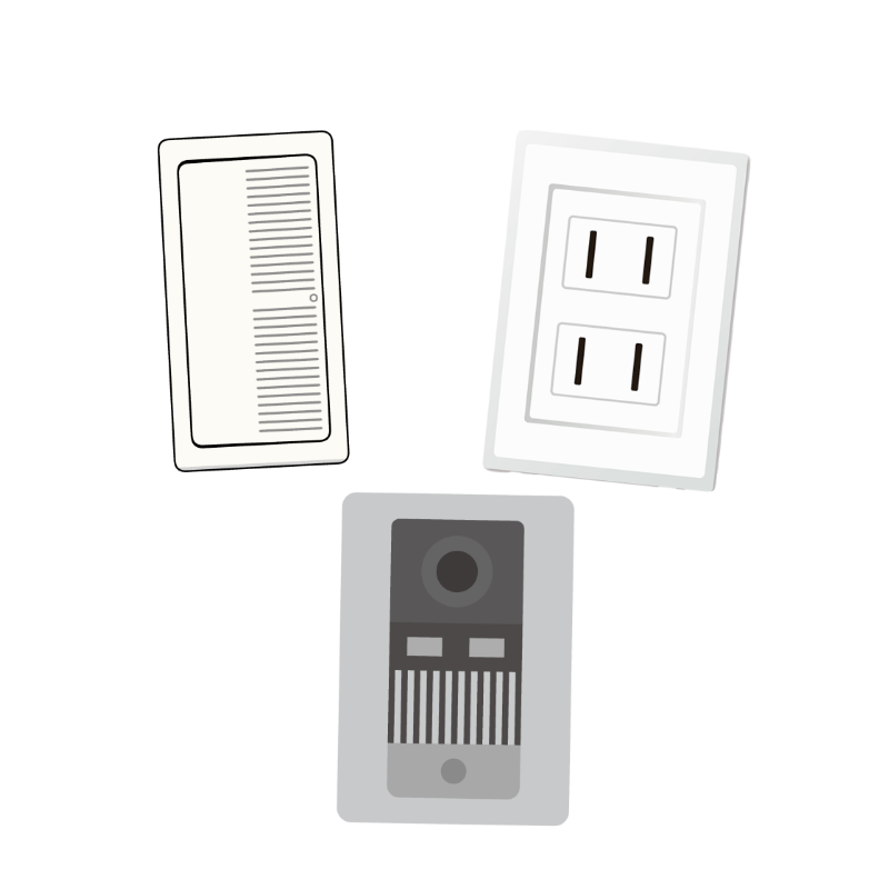 インターホンや壁スイッチ・コンセントでお困りごとがあればなとり電化プラザへ！